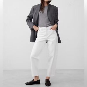 NWT Banana Republic SLIM BARREL HIGH-RISE ANKLE JEAN size 18